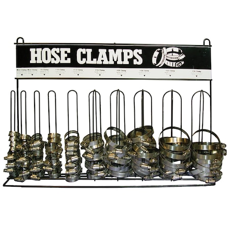 Heritage Industrial Hose Clamp, Gen Purp Assort 100 pcs. DISP-HC100